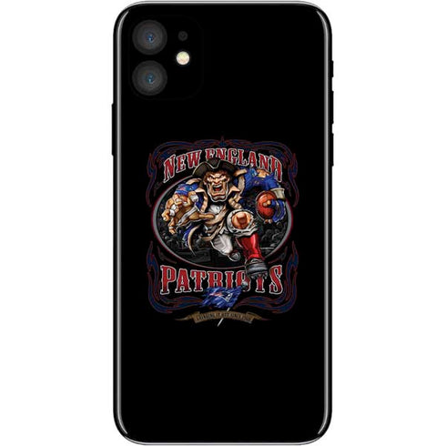 Liquid Blue NFL New England Patriots Running Back iPhone 11 Skin